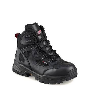 Red Wing TruHiker 6-inch Safety Toe - Cierne Nepremokave Topanky Panske, RW141SK